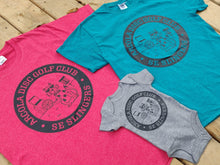 Load image into Gallery viewer, SE Slingers Disc Golf - T-shirt in Heather Grey, Heather Teal or Sport Grey
